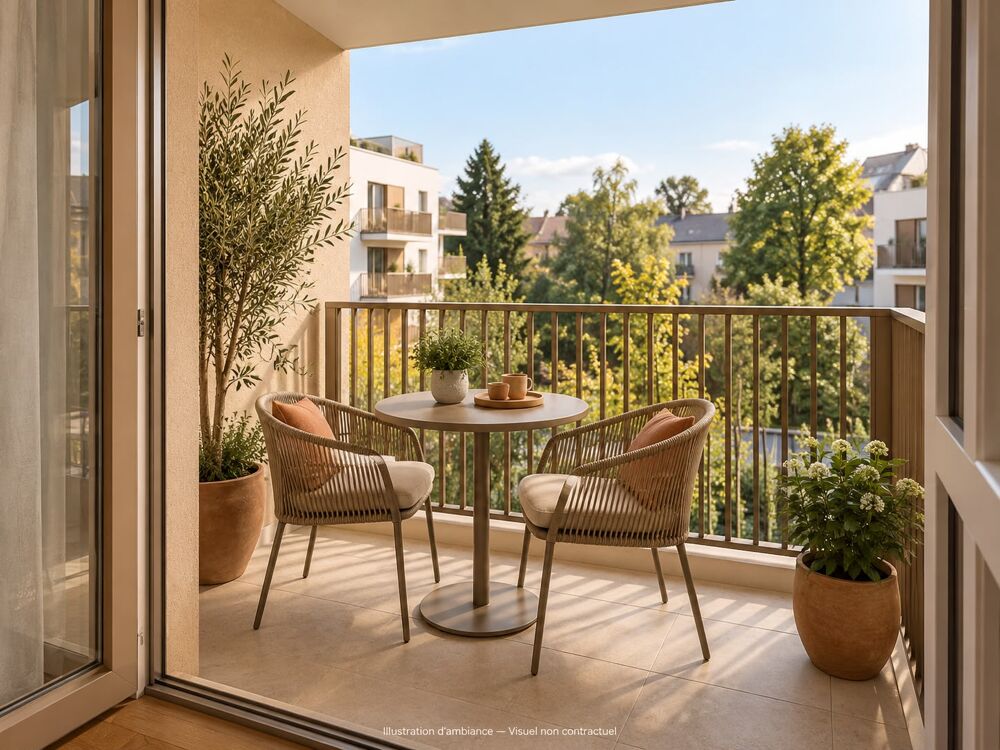 Vente Appartement RENNES-T2 NEUF AVEC TERRASSE à 200 M du metro Rennes