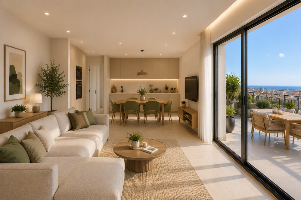 Vente Appartement IDEALEMENT PLACE A NICE , EN ETAGE ELEVE T3 DE 70M²AVEC 15m² DE TERRASSE VUE MER Nice