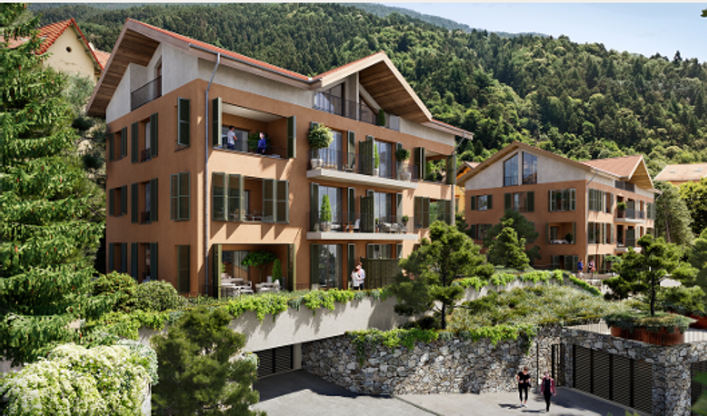 Saint-Martin-Vésubie - MAGNIFIQUE T3 REZ DE JARDIN DE 68M² AVEC 38M² D'EXTERIEUR VUE SUR LA COLLINE