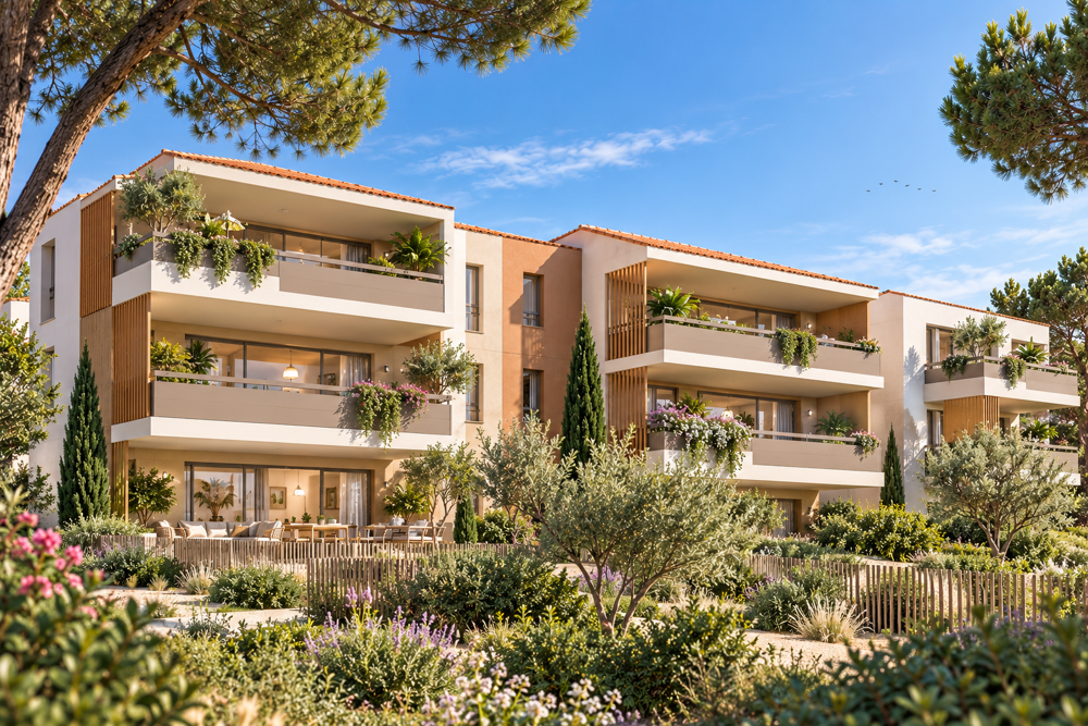 Vente Appartement LE BARCARÈS – À 200 MÈTRES DE LA MER. VOTRE T3 NEUF Le barcarès