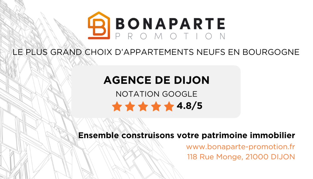 Vente Appartement PROCHE CENTRE - MAGNIFIQUE T3 ORIENTE SUD TERRASSE ET JARDIN Dijon