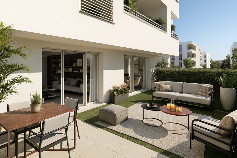 Vente Appartement T3 AVEC GRAND JARDIN PROCHE PLAGE SECTEUR BONNEVEINE Marseille 8