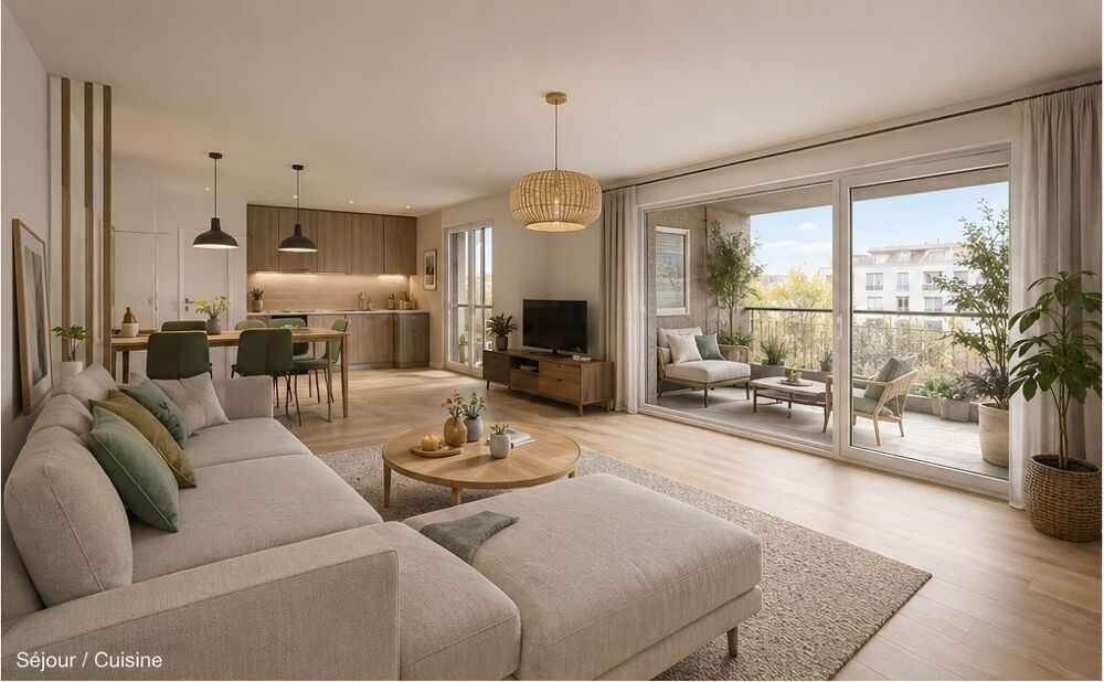 Vente Appartement T4 3EME ETAGE TERRASSE PENSÉ POUR LE CONFORT AU QUOTIDIEN Lyon 8