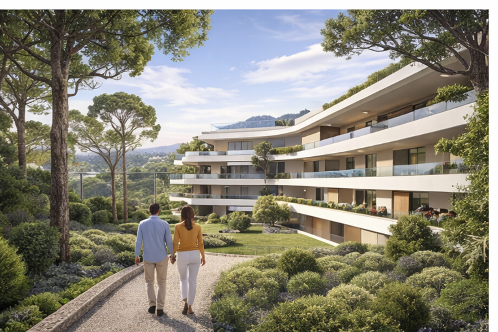Vente Appartement NOUVELLE OPPORTUNITE : MAGNIFIQUE 2 PIECES DE 45M² AVEC LARGE TERRASSE - PISCINE Antibes