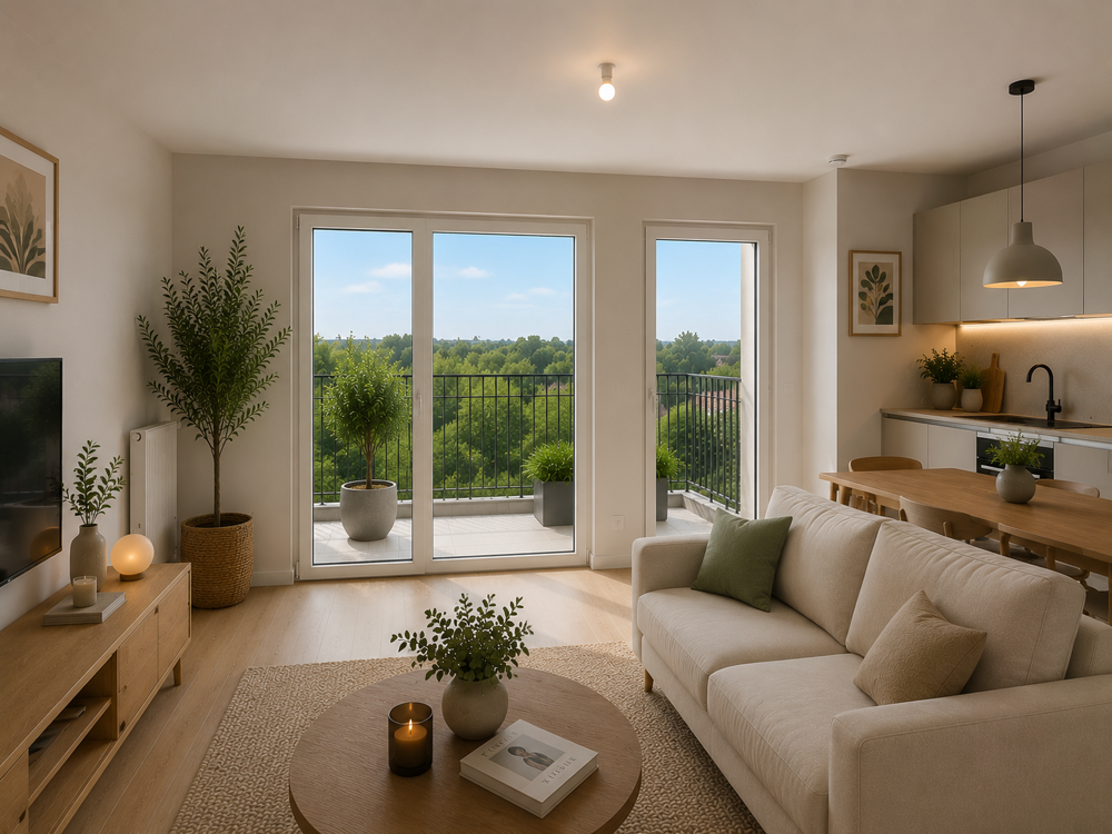 AVANT-PREMIÈRE - T2 AVEC GRAND BALCON ET PKG - DANS UN ÉCRIN DE VERDURE EXCEPTIONNEL