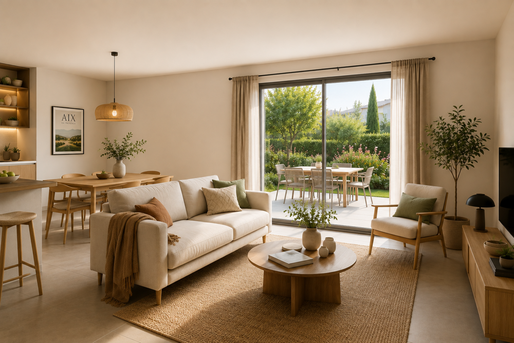Vente Appartement Vivez entre ville et nature dans ce T3 avec jardin à Aix-en-Provence Aix en provence