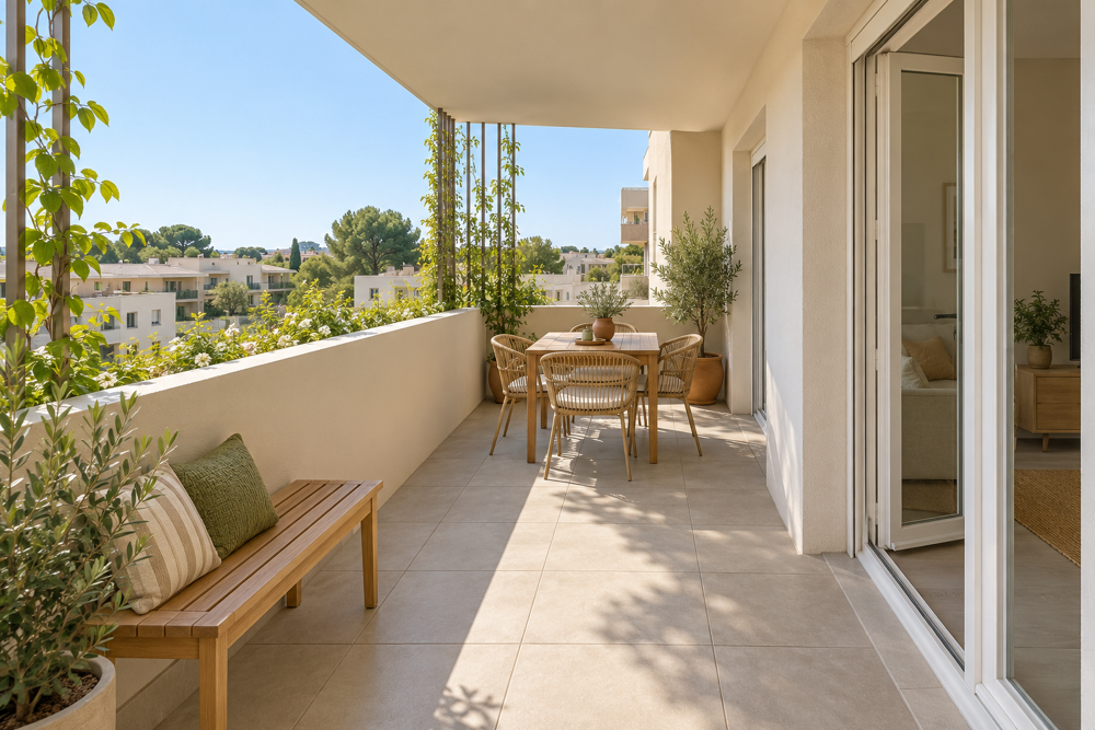 Vente Appartement T3 au dernier étage avec grande loggia au coeur de narbonne Narbonne