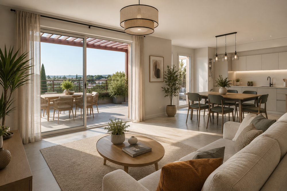 Vente Appartement 2 PIECES NEUF à BEZIERS – Terrasse, stationnement et prestations de QUALITE Beziers