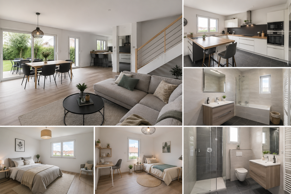 Vente Appartement HOLTZHEIM, votre maison neuve 109 m² avec jardin aux portes de Strasbourg Holtzheim