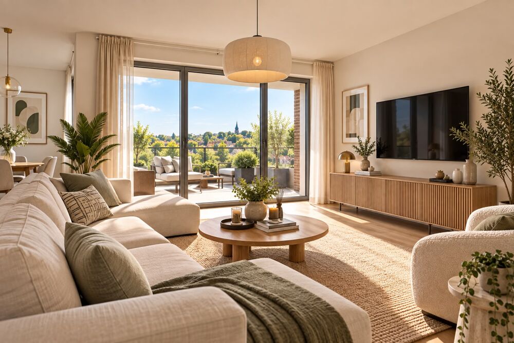 Vente Appartement MAGNIFIQUE  2Pces neuf VERN CENTRE belles Prestations Loggia Ouest Vern-sur-seiche