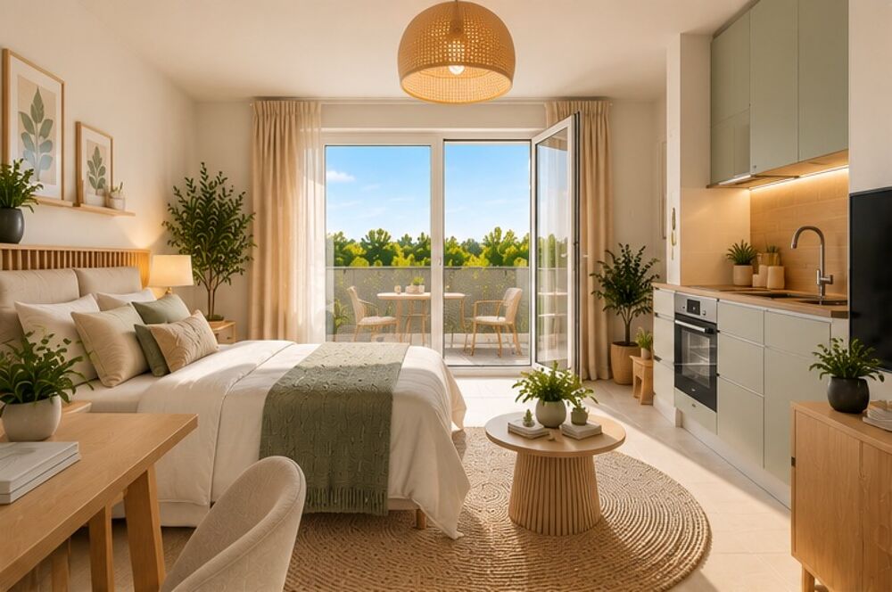 CHALLANS  STUDIO DE 21 M² AVEC EXTÉRIEUR, PROCHE CENTRE