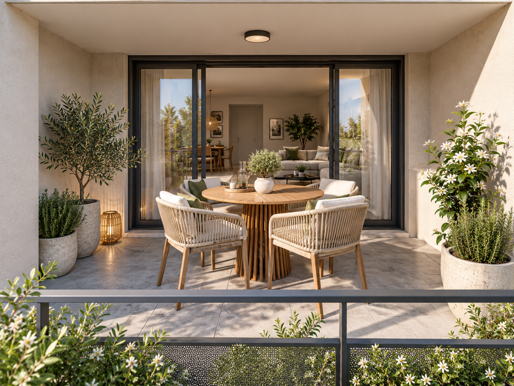 Vente Appartement T4 d'exception neuf avec deux terrasses Nantes