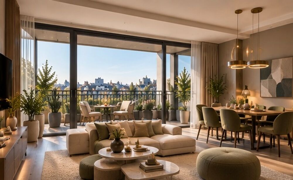 Vente Appartement UN T3 QUI VOIT GRAND – 70 M² DONT 31 M² DE PIÈCE DE VIE À ISSY-LES-MOULINEAUX Issy les moulineaux