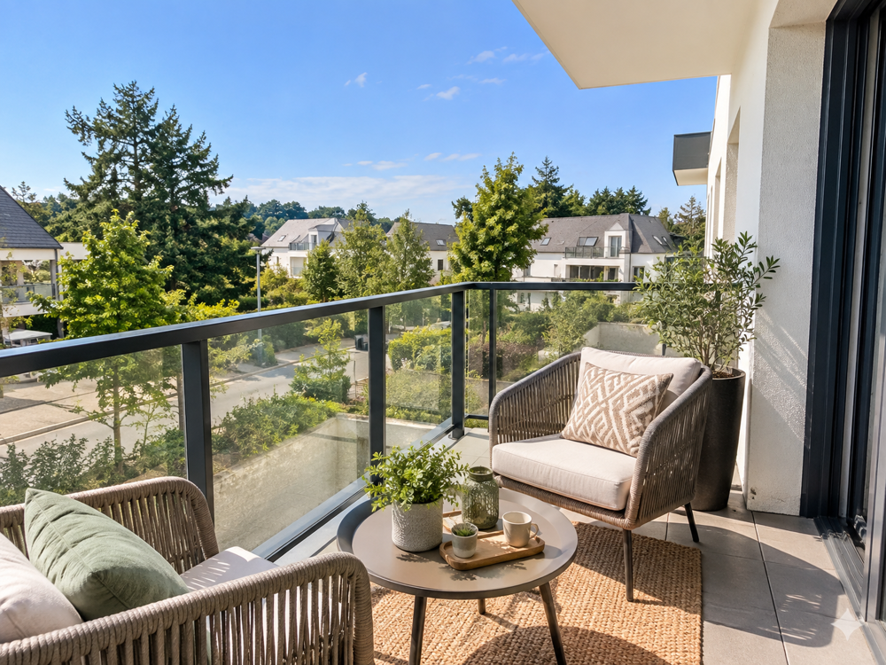 Vente Appartement T2 DE 42 M² AU 1ER ÉTAGE AVEC BALCON SUD DE 6 M² ET PARKING Arzon