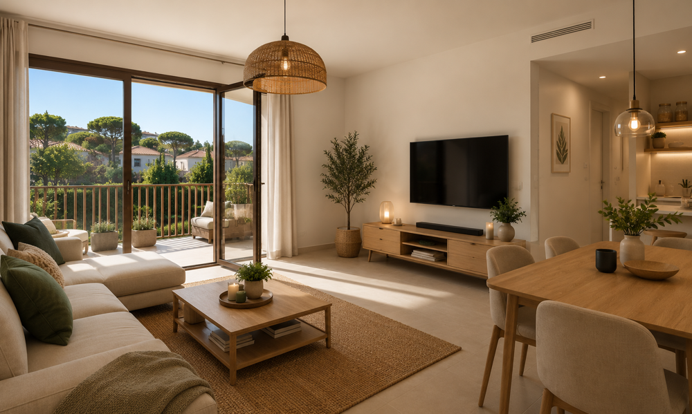 Vente Appartement -- 3 PIÈCES - Vivre au calme dans un cadre résidentiel d'exception à deux pas du Parc Borély Marseille 8