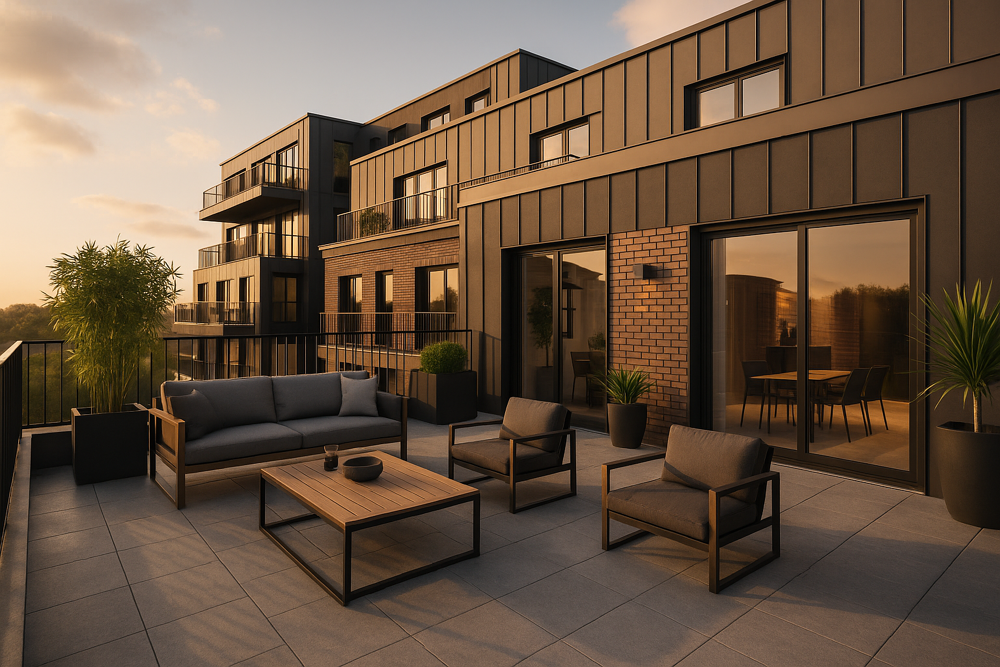 Vente Appartement --MAGNIFIQUE 4 PIECES NEUF 85 M² + BALCON 10 M² EXPO SUD PROCHE RER C VITRY ET BORDS DE SEINE ! Vitry sur seine