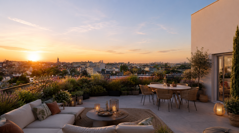 Vente Appartement JARDINS SUSPENDUS | T3 | VERRIERE Rennes
