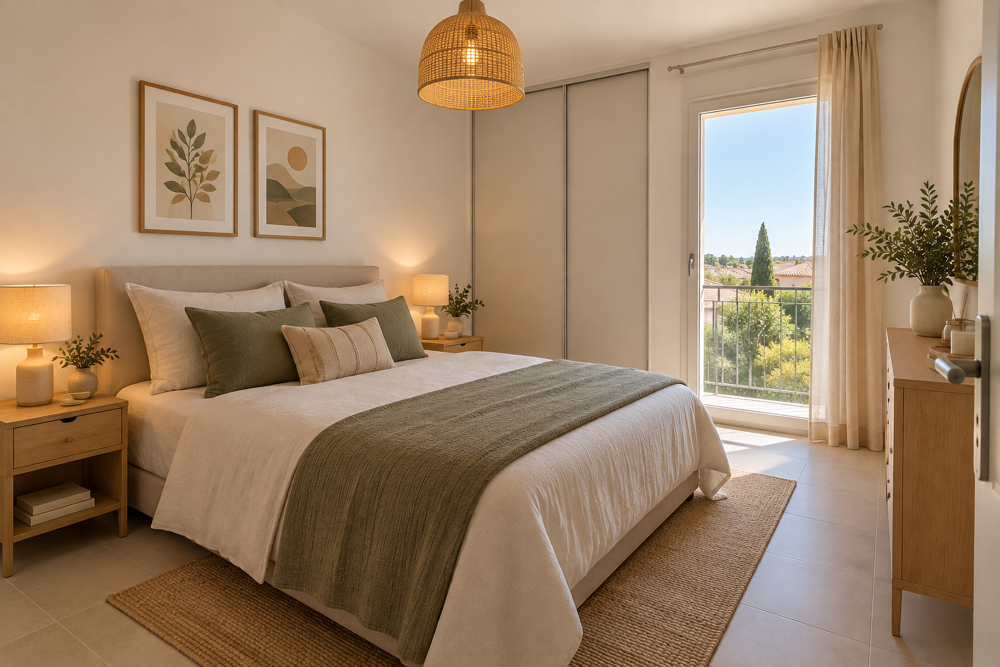 Vente Appartement DERNIER ETAGE - T2 de 40m² exposée OUEST avec parking Carpentras