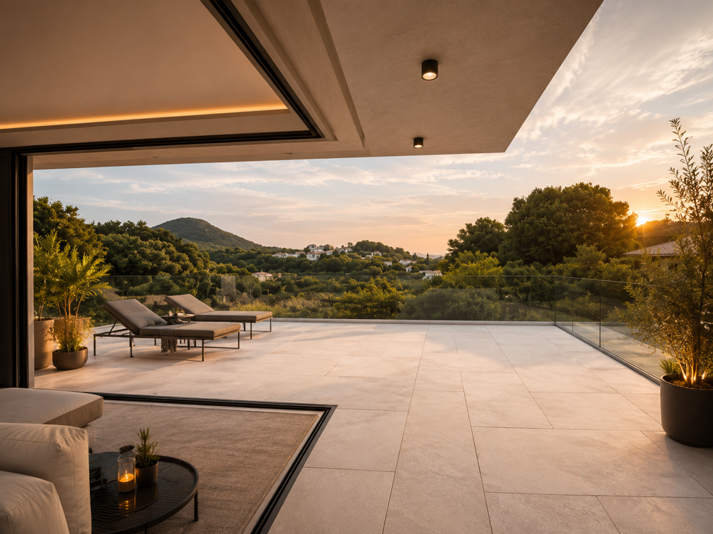 VUE IMPRENABLE MER ET MASSIF DES ADRETS POUR CET INCROYABLE APPARTEMENT DE TRES HAUT STANDING