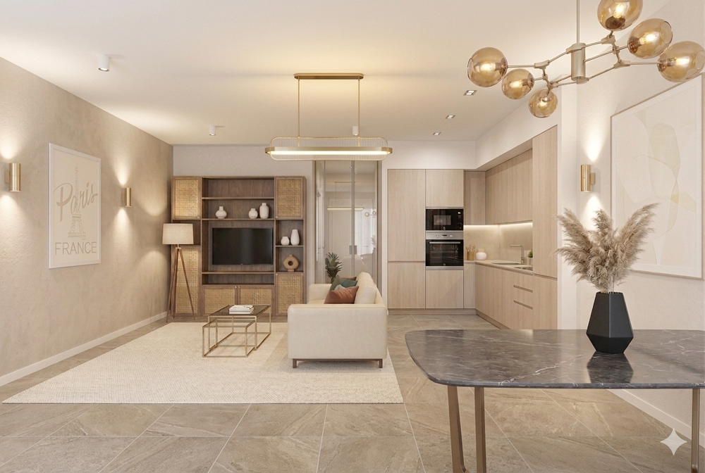 Vente Appartement .3 PIECES AVEC TERRASSE EXPOSE SUD - PROCHES COMMERCES TRANSPORTS Antibes