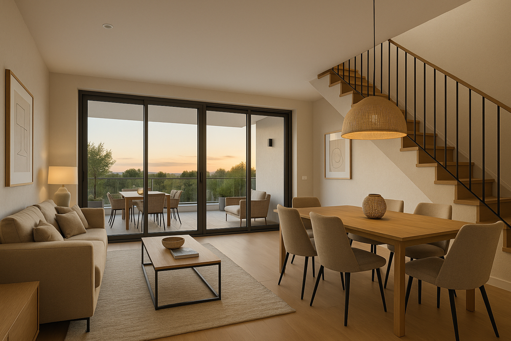 MAISON SUR LES TOITS T4