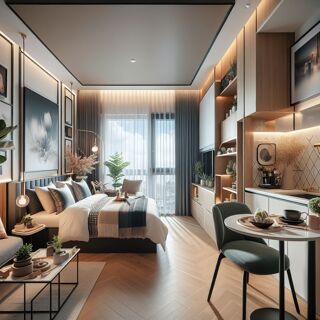  Appartement  vendre 1 pice 