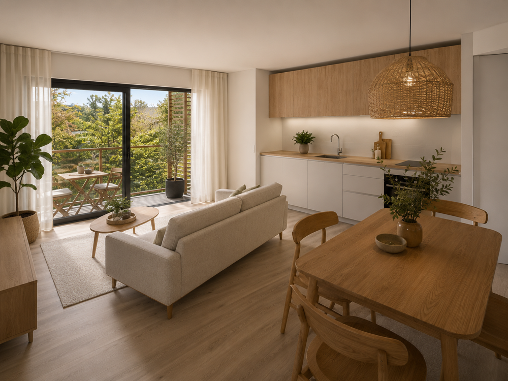 Vente Appartement T2 AVEC BALCON ET PARKING Inzinzac lochrist