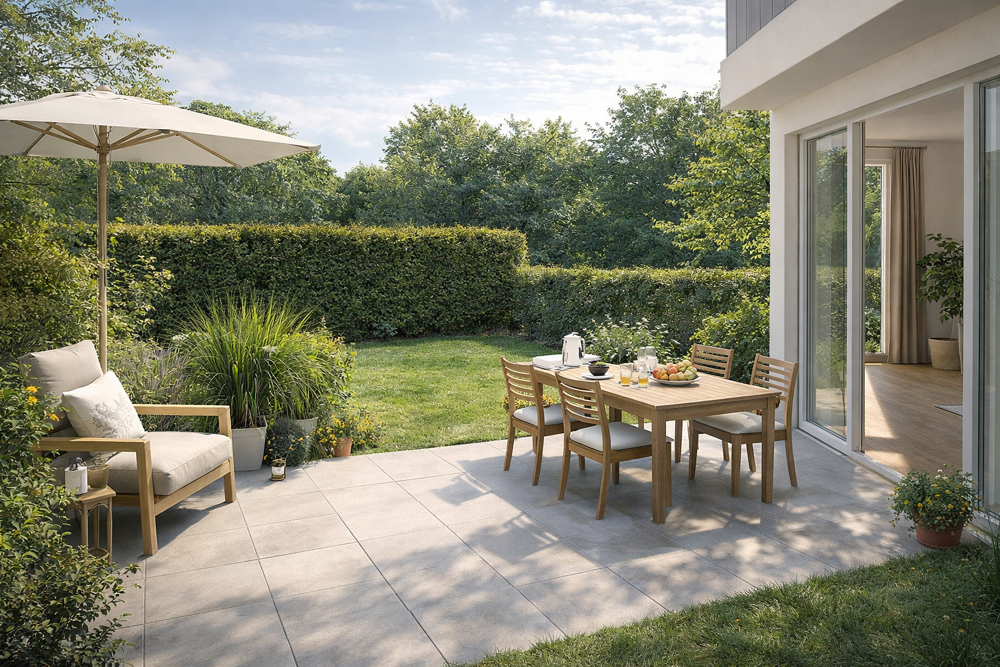Vente Appartement 3 pièces avec 91 m² de jardin privatif et parking - livré – Frais de notaire offerts Carrieres sous poissy