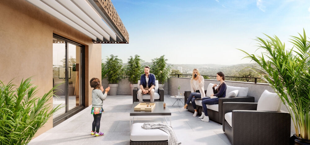 Vente Appartement ANTIBES: T3 DE 62M² AVEC 18M² DE TERRASSE EN DERNIER ETAGE PROCHE SOPHIA ANTIPOLIS Antibes