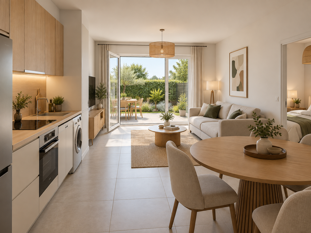 Vente Appartement RARE FLORANGE – T2 NEUF AVEC TERRASSE ET JARDIN Florange