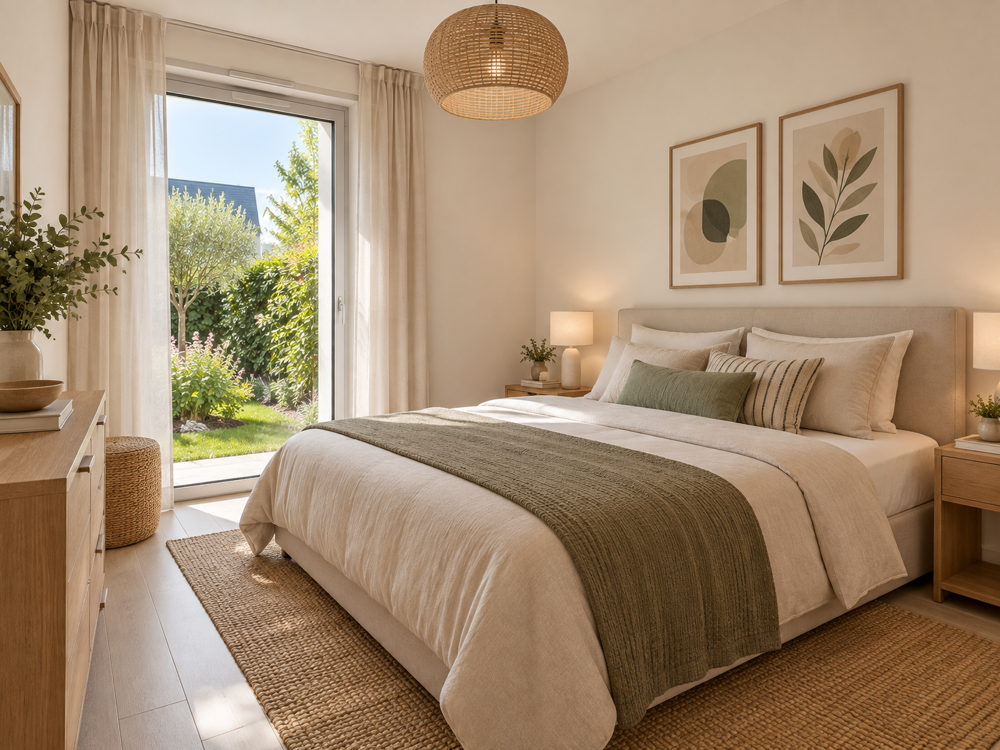 Vente Appartement *T4 DE 86 M² EN REZ-DE-JARDIN AVEC JARDIN SUD DE 32 M², TERRASSE DE 9 M² ET BOX Quiberon