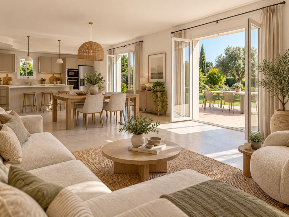 Vente Appartement SAINT-ZACHARIE – GRANDE MAISON T4 NEUVE AVEC GRAND JARDIN, TERRASSE ET GARAGE Saint-zacharie
