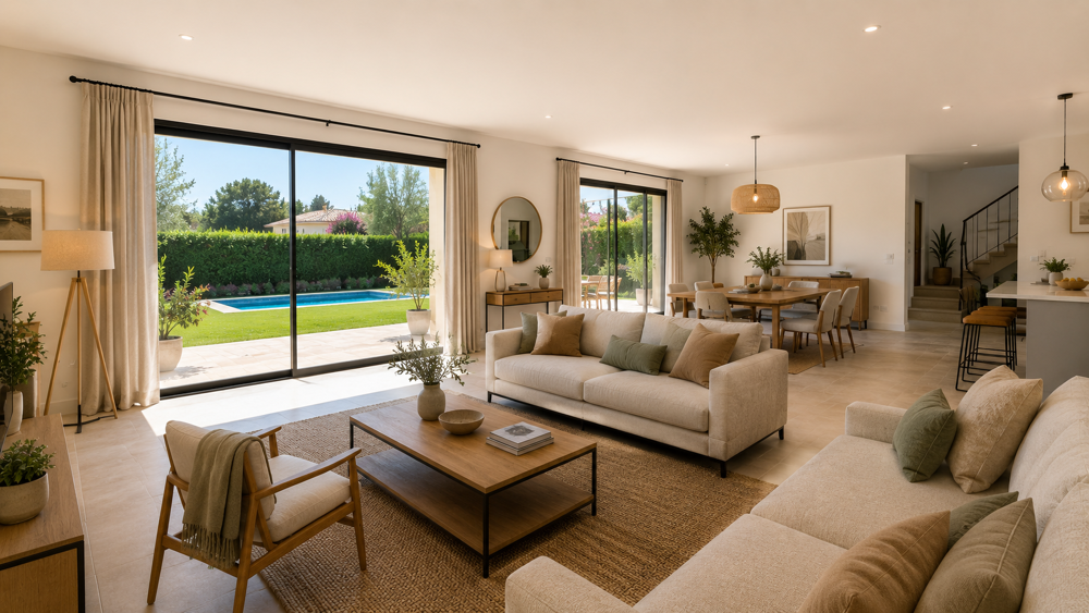 AIX - MAISON INDIVIDUELLE RE2020 DE 130M² AVEC 300M² DE JARDIN ET GARAGE