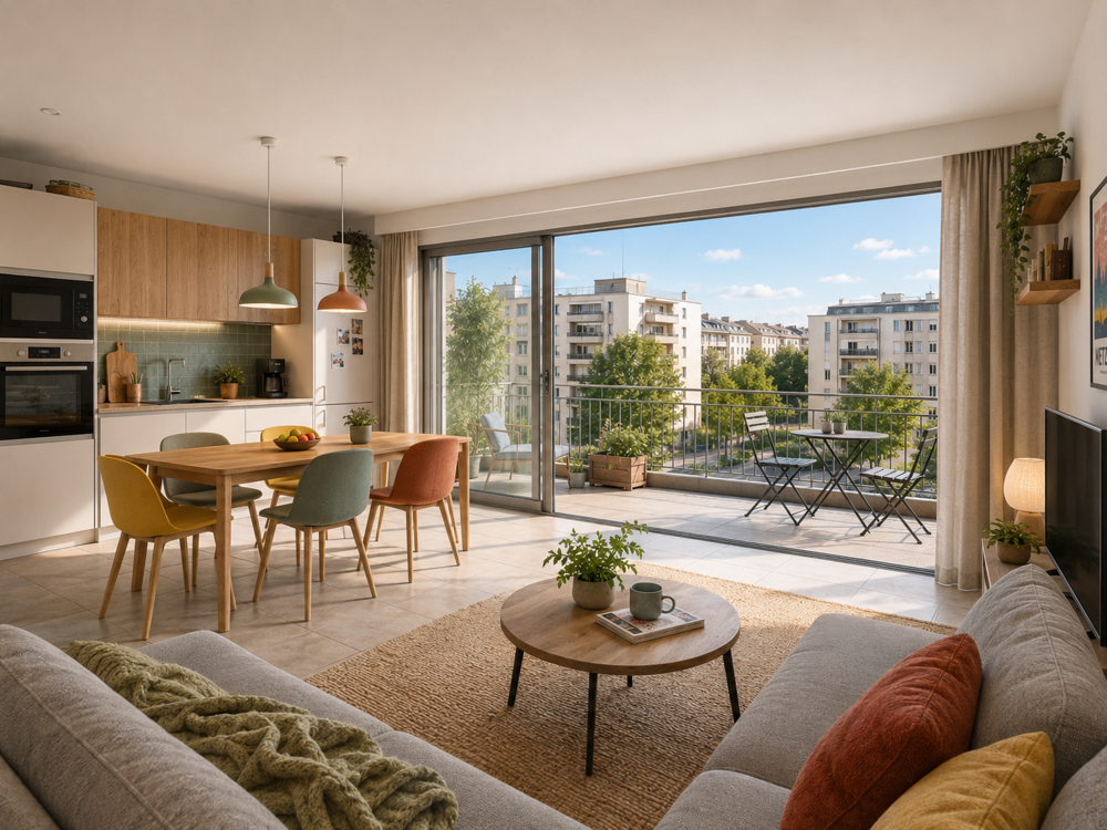Vente Appartement T3 AVEC GRANDE TERRASSE 5 MINS DE LA GARE REMISE DES CLES FIN 2026 Metz