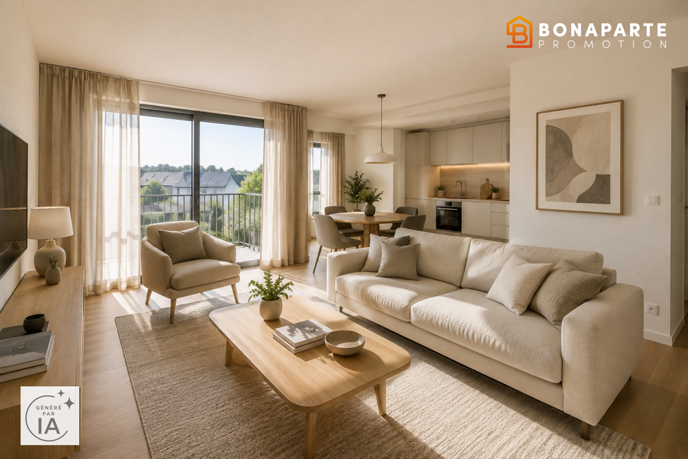 Vente Appartement CENTRE BOURG - T2 NEUF 41 m² St evarzec