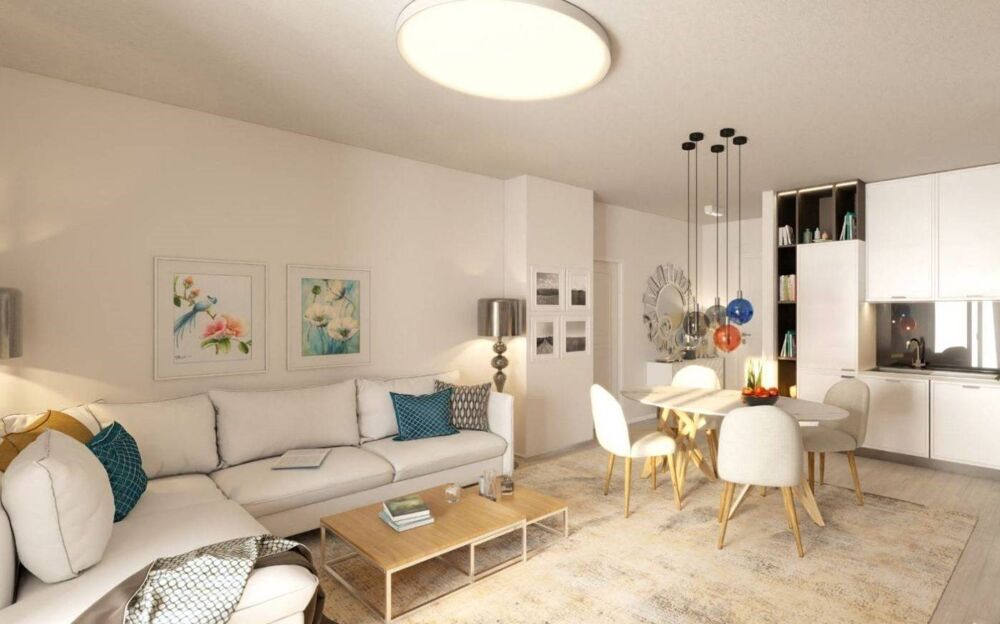 Vente Appartement .PROXIMITE IMMEDIATE DES PLAGES DE JUAN LES PINS - BEAU T3 AVEC TERRASSE 20M² Antibes