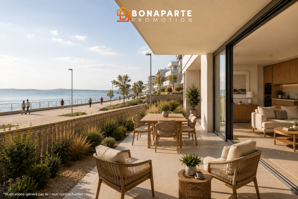 Vente Appartement UN LIEU UNIQUE - VUE MER - GARANTIES CONSTRUCTEUR Le relecq kerhuon