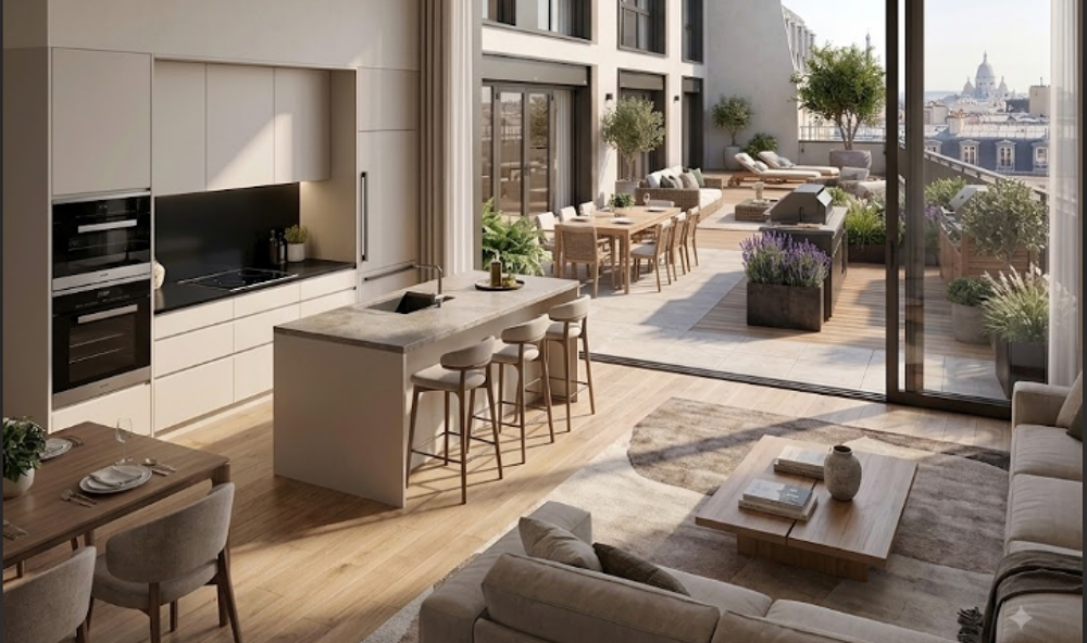 Vente Appartement T4 | AU PIED DU METRO | NATURE | TVA REDUITE | PRET A TAUX ZERO Rennes