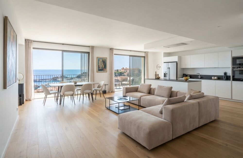 EXCEPTIONNEL APPARTEMENT 4 PIECES TRAVESANT DE STANDING AUX PORTES DE MONACO