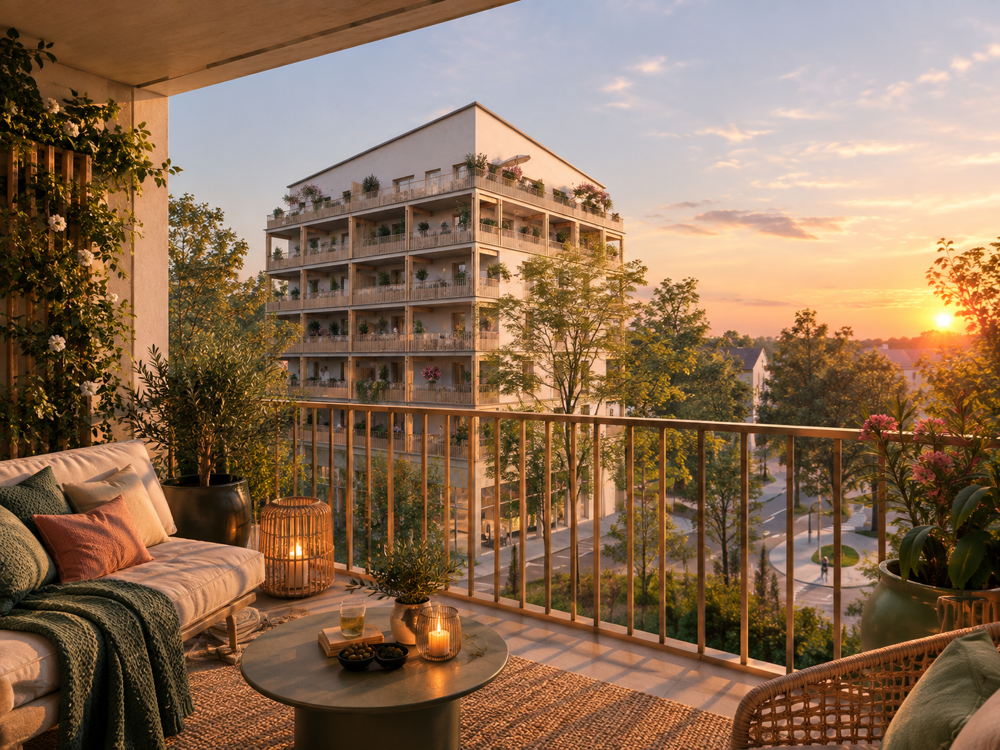 Vente Appartement T2 avec grande terrasse – Dernier étage à Rennes Rennes