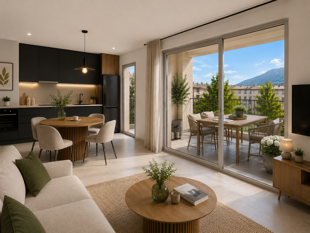Vente Appartement À deux pas du centre historique T3 avec terrasse et parking Gap