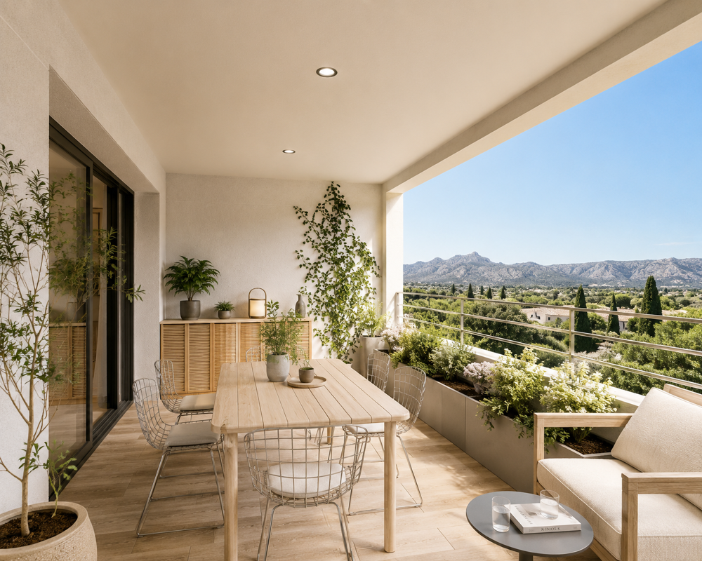OFFRES COMMERCIALES : RESIDENCE DE STANDING : BEAU 3 PIECES - VUE DEGAGEE - TERRASSE DE 15M²