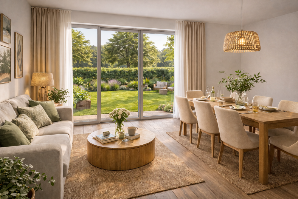 Vente Maison Maison neuve 4 pièces, 3 chambres, jardin et 2 parkings Mantes la jolie