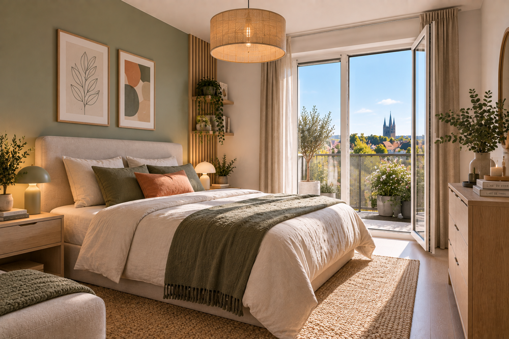 Vente Appartement T3 avec terrasse au 6e étage - Résidence Urban Lodges Tours Tours