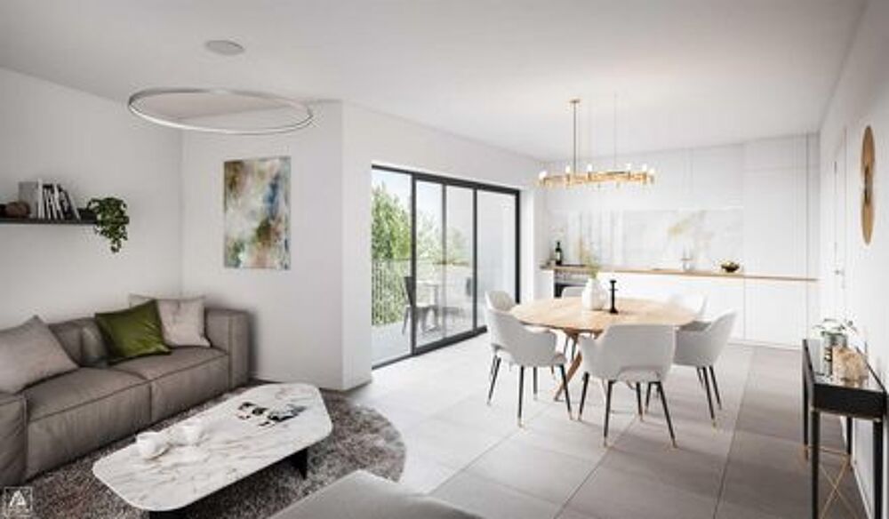 Vente Appartement LA BARRE ORMESSON - proche gare - 3 PIECES - BALCON - 3EME ETAGE Deuil la barre