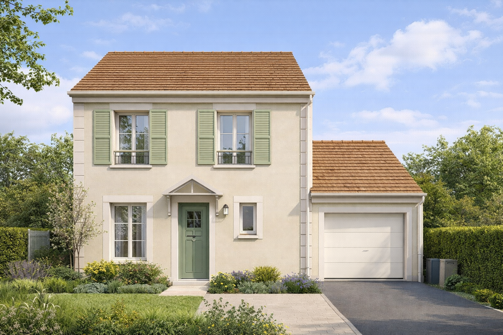 Vente Maison Maison 6 pièces avec garage, stationnement, terrasse et jardin Montesson