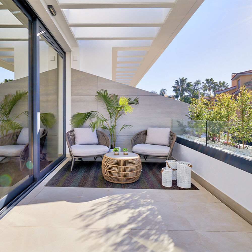 Magnifique 3 pièces en étage bénéficiant d'une belle terrasse dans un secteur résidentiel à Brignole