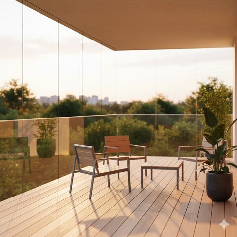   GRANDE TERRASSE / CELLIER / PETITE RESIDENCE / FAIBLES CHARGES Appartement - 3 pice(s)