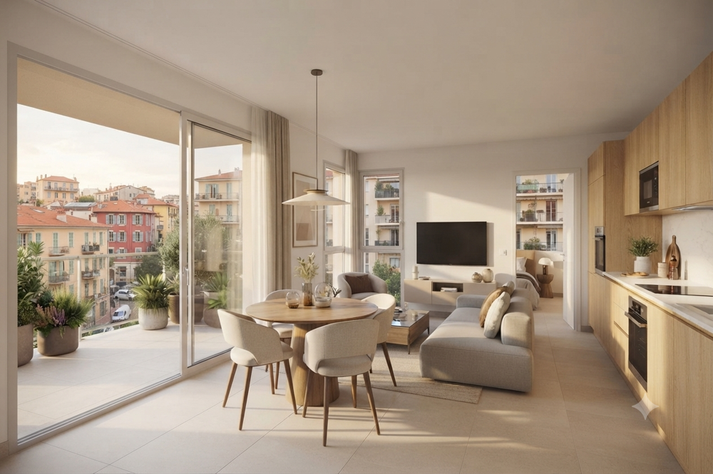 Vente Appartement LANCEMENT COMMERCIAL – Magnifique 4P avec balcon à Nice (Val de Cimiez) Nice