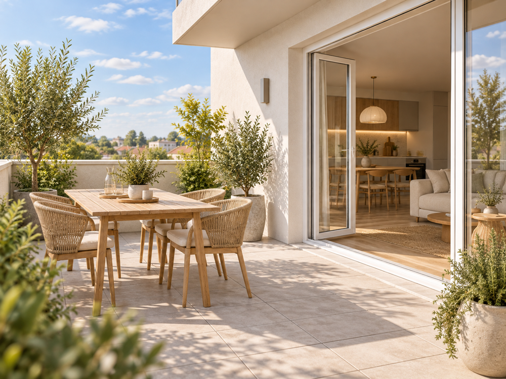 Vente Appartement T3 avec terrasse - Résidence La Passerelle Metz